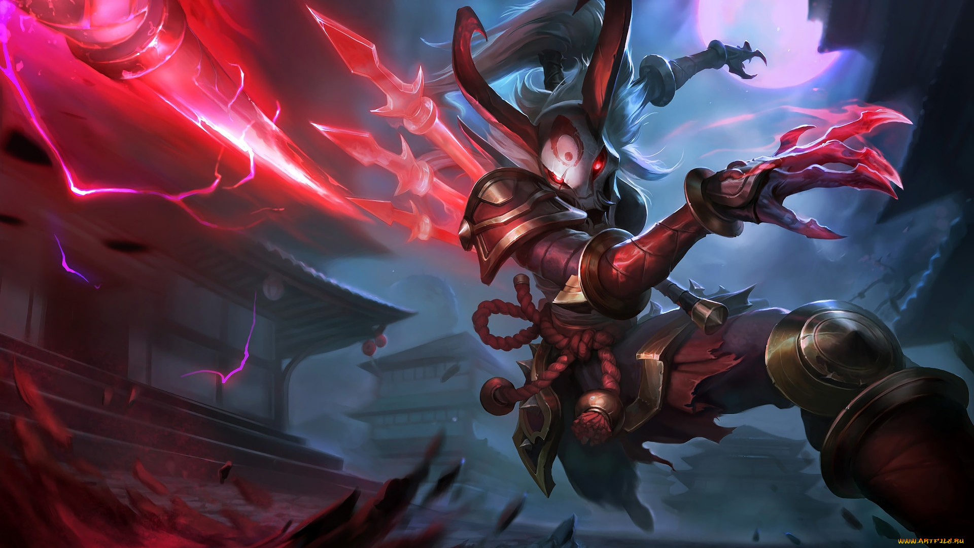  , league of legends, , , blood, moon, , , kalista